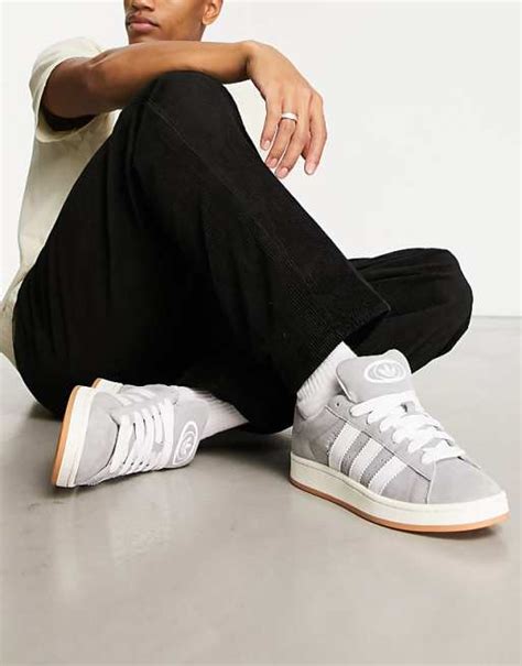 grijze adidas sneakers|Grey adidas Originals Athletic Sneakers.